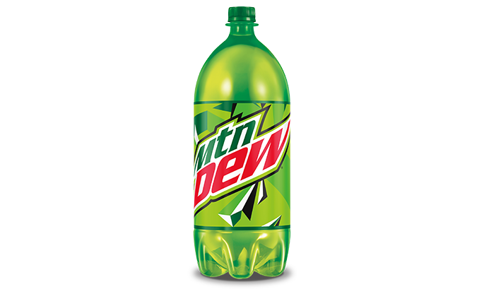 Mountain Dew 2 liter soda
