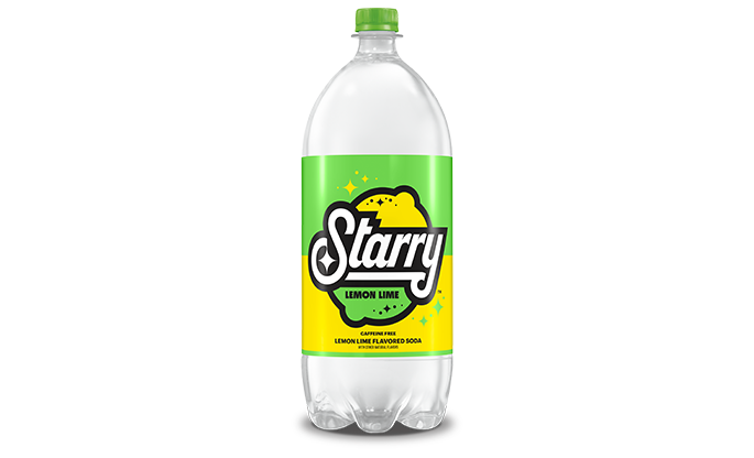 Starry 2 ltr bottle