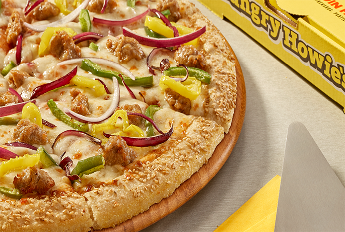 hangry howie large pizza