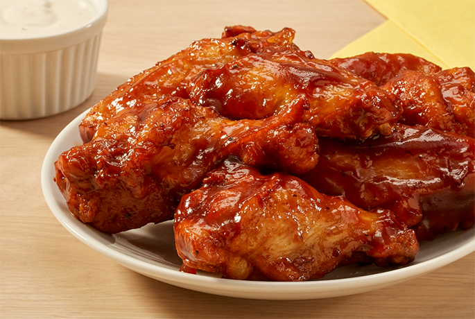 BBQ Bone-In Howie Wings
