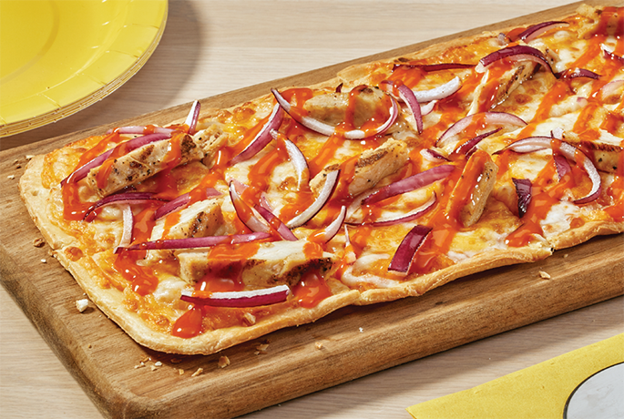 Buffalo Chicken Flatbread