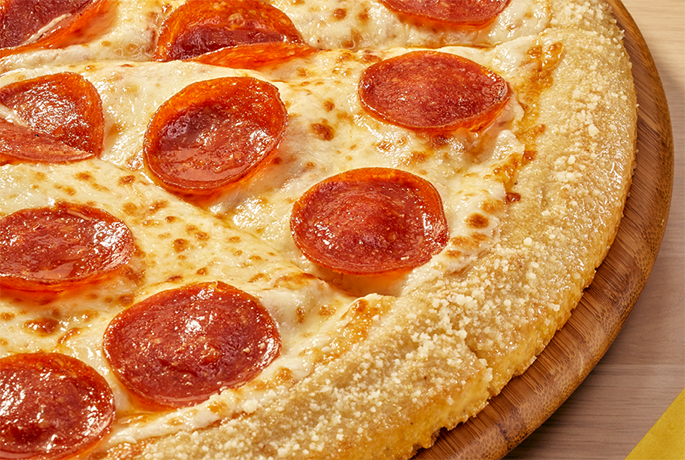 Pepperoni pizza