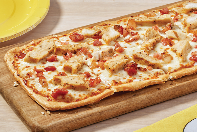 Chicken Bacon Ranch Flatbread