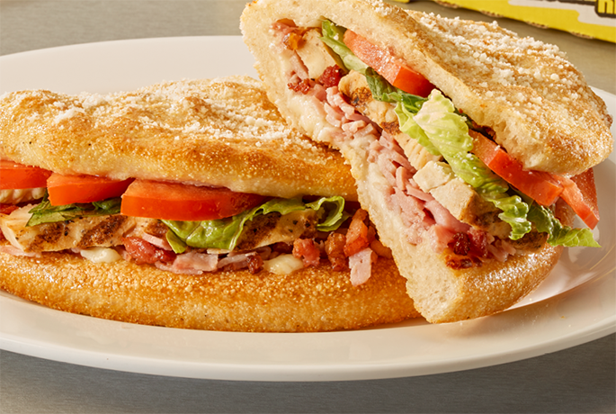 Oven Baked Chicken Club Sub