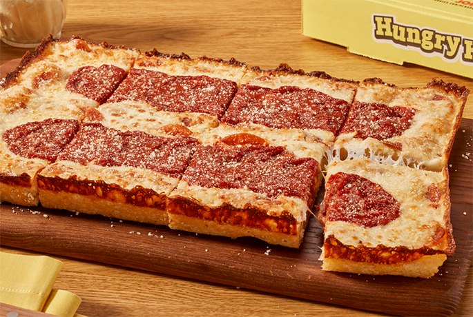 Detroit-Style Build Your Own Pizza