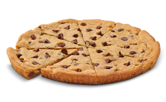 Large chocolate chip cookie