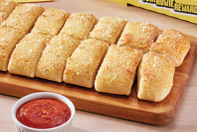 Howie bread with sauce on side