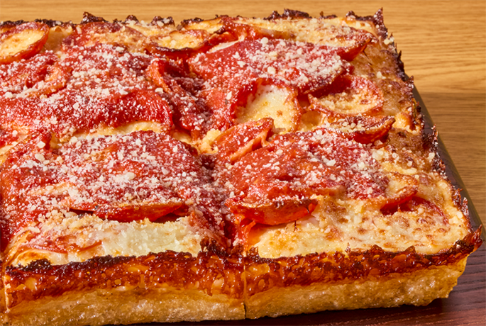 Detroit-Style pizza