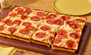 Deep dish pizza