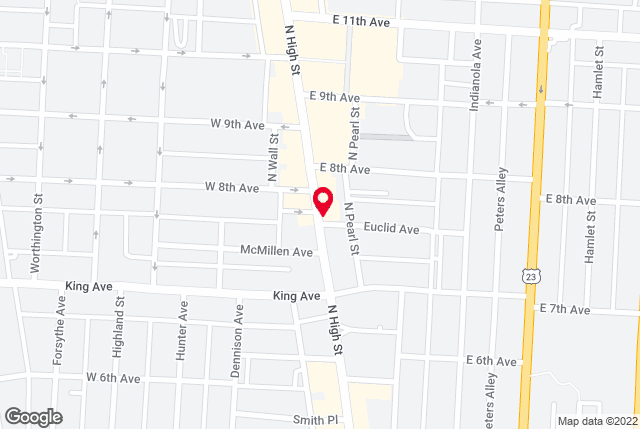 Google map of location for driving directions.