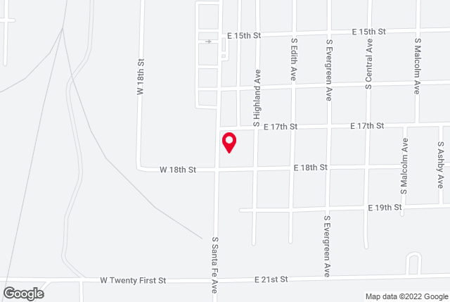 Google map of location for driving directions.