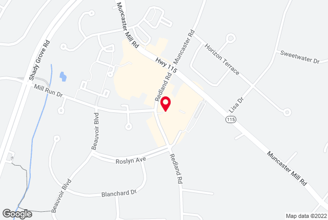 Google map of location for driving directions.