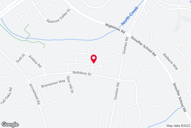 Google map of location for driving directions.