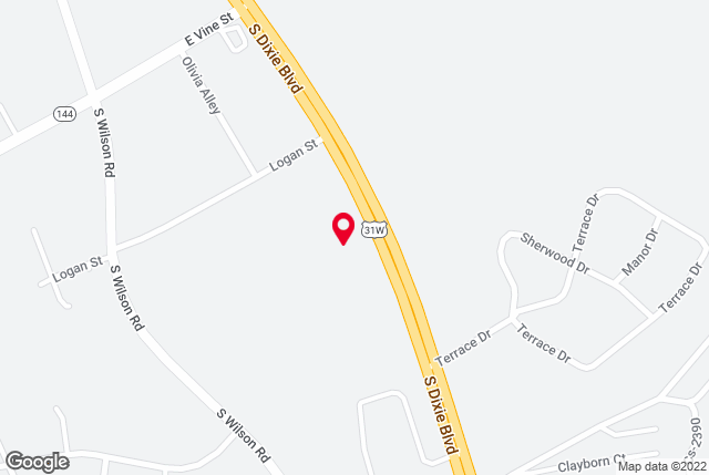 Google map of location for driving directions.