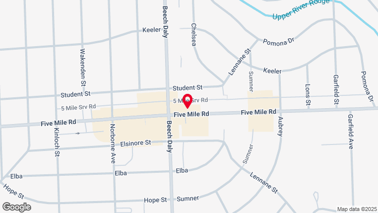 Google map of location for driving directions.