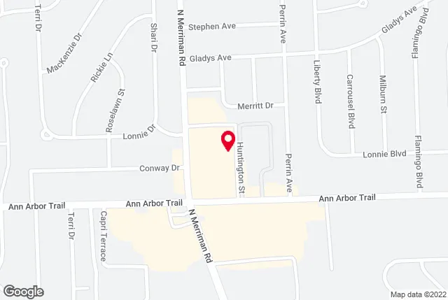 Google map of location for driving directions.