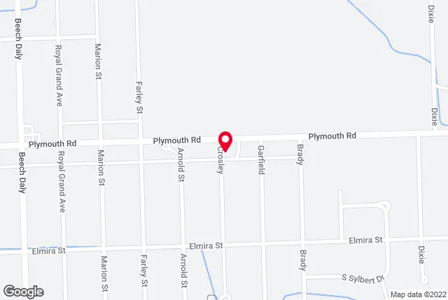 Google map of location for driving directions.