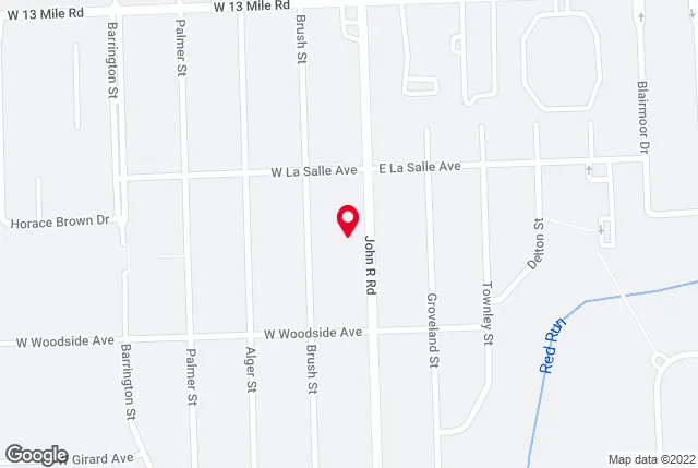 Google map of location for driving directions.