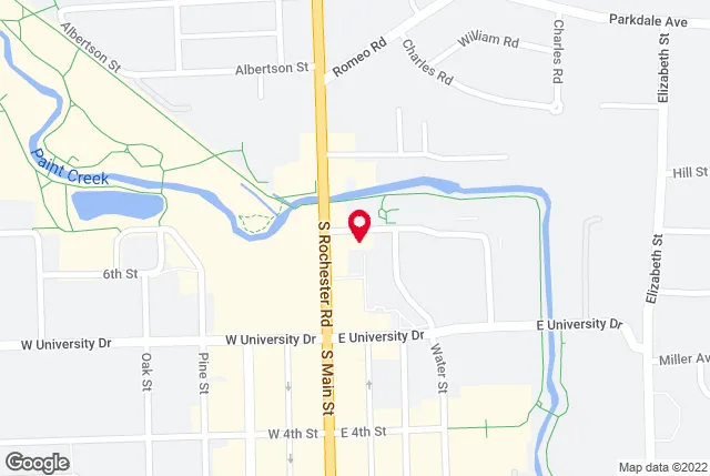 Google map of location for driving directions.