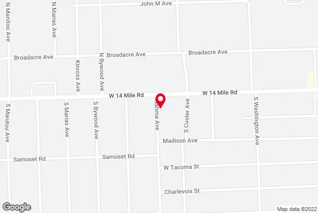 Google map of location for driving directions.