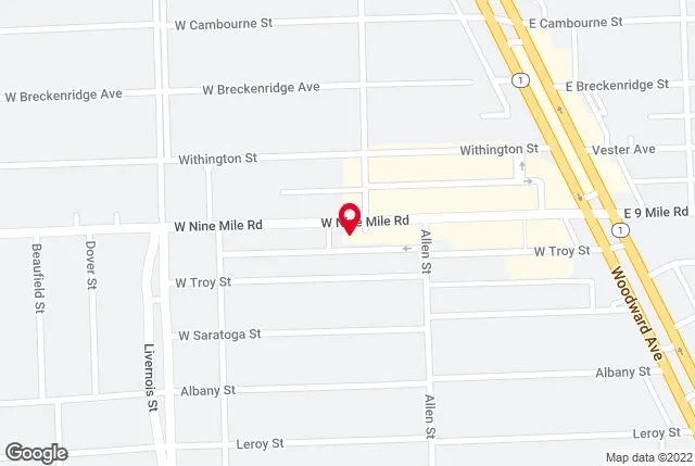 Google map of location for driving directions.