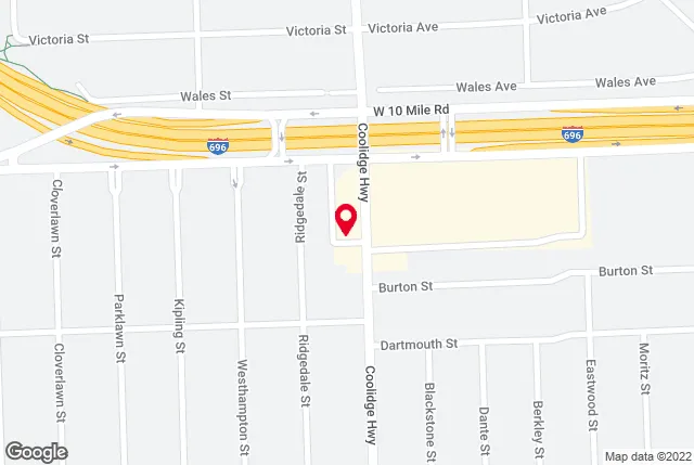 Google map of location for driving directions.