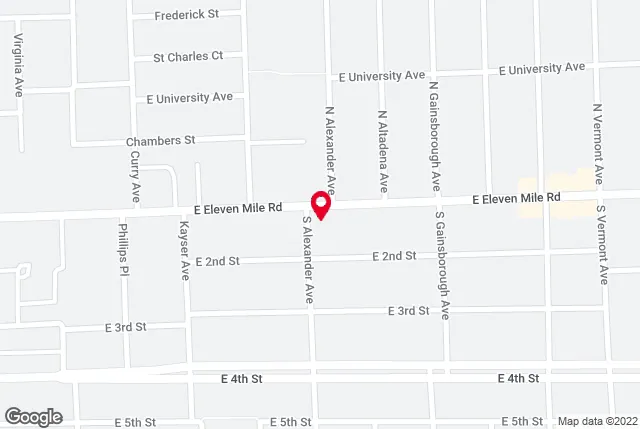 Google map of location for driving directions.