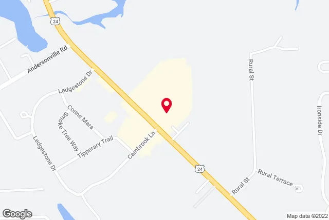 Google map of location for driving directions.