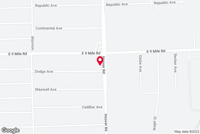 Google map of location for driving directions.