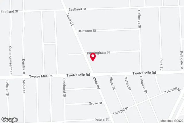 Google map of location for driving directions.