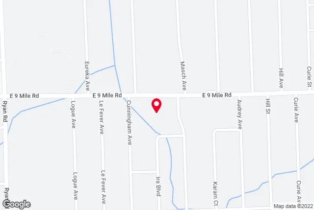 Google map of location for driving directions.