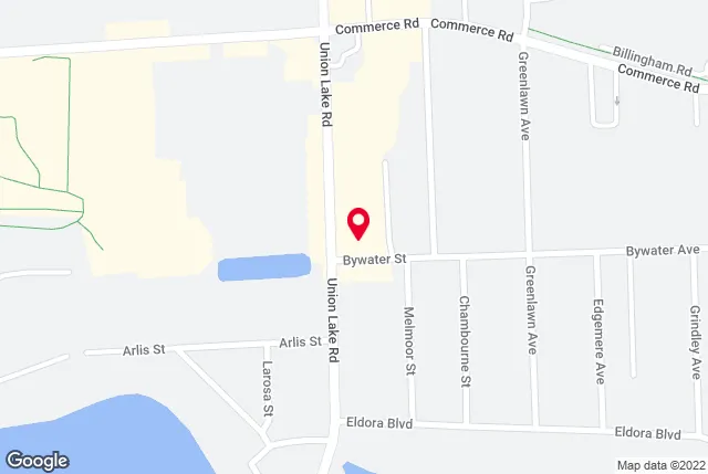 Google map of location for driving directions.