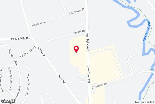 Google map of location for driving directions.