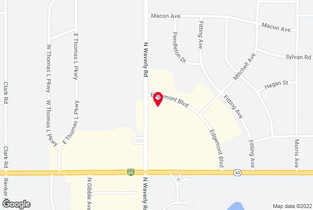 Google map of location for driving directions.