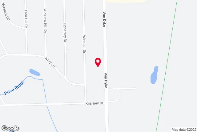 Google map of location for driving directions.