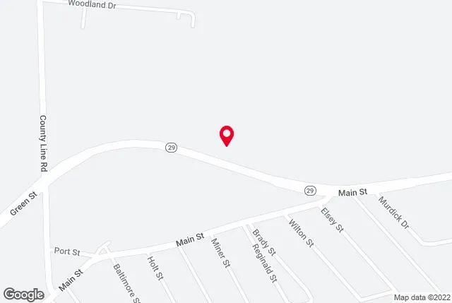 Google map of location for driving directions.