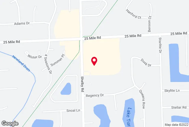 Google map of location for driving directions.