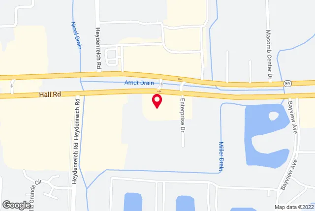 Google map of location for driving directions.