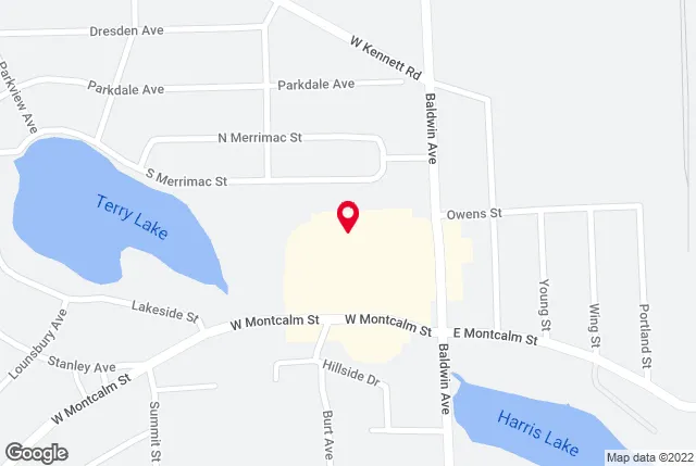 Google map of location for driving directions.