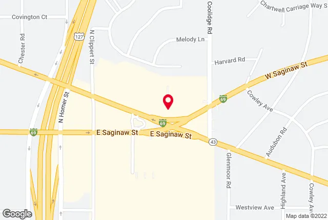 Google map of location for driving directions.