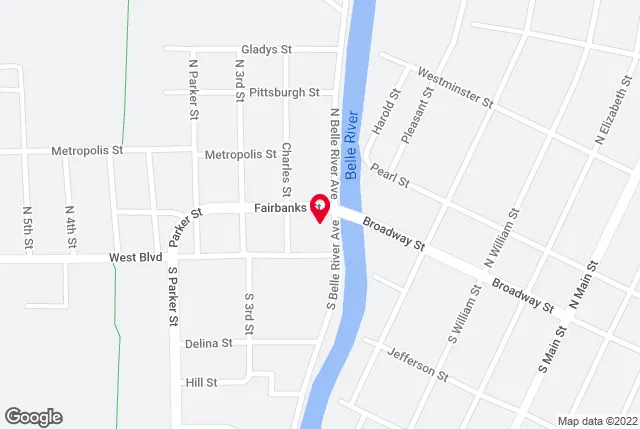 Google map of location for driving directions.