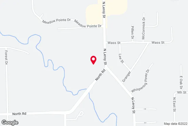 Google map of location for driving directions.