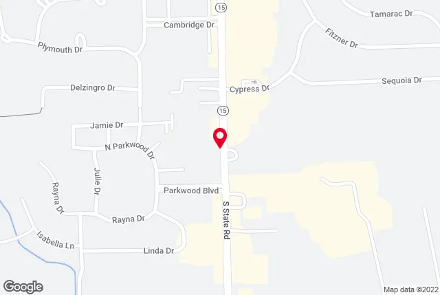 Google map of location for driving directions.