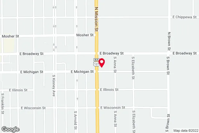 Google map of location for driving directions.