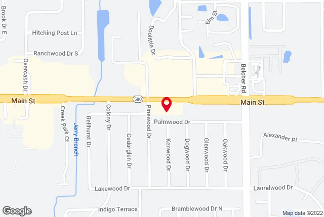 Google map of location for driving directions.