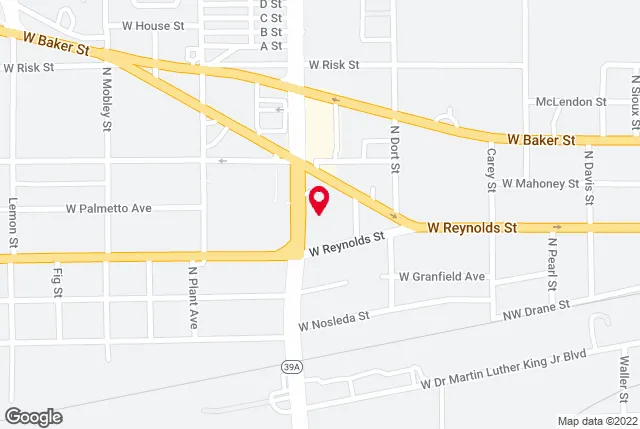 Google map of location for driving directions.