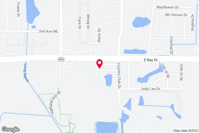 Google map of location for driving directions.