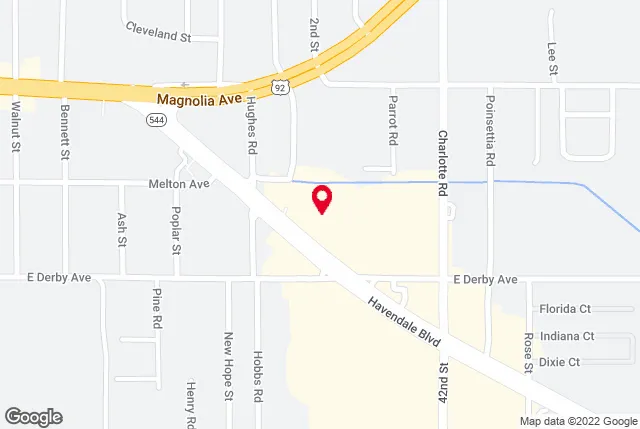 Google map of location for driving directions.