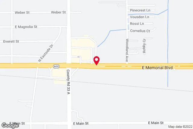 Google map of location for driving directions.