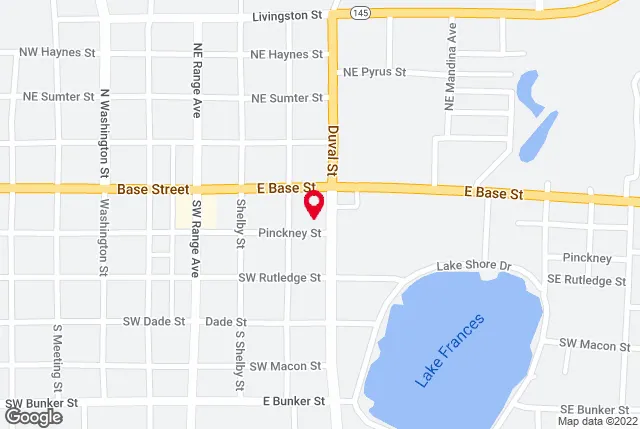 Google map of location for driving directions.